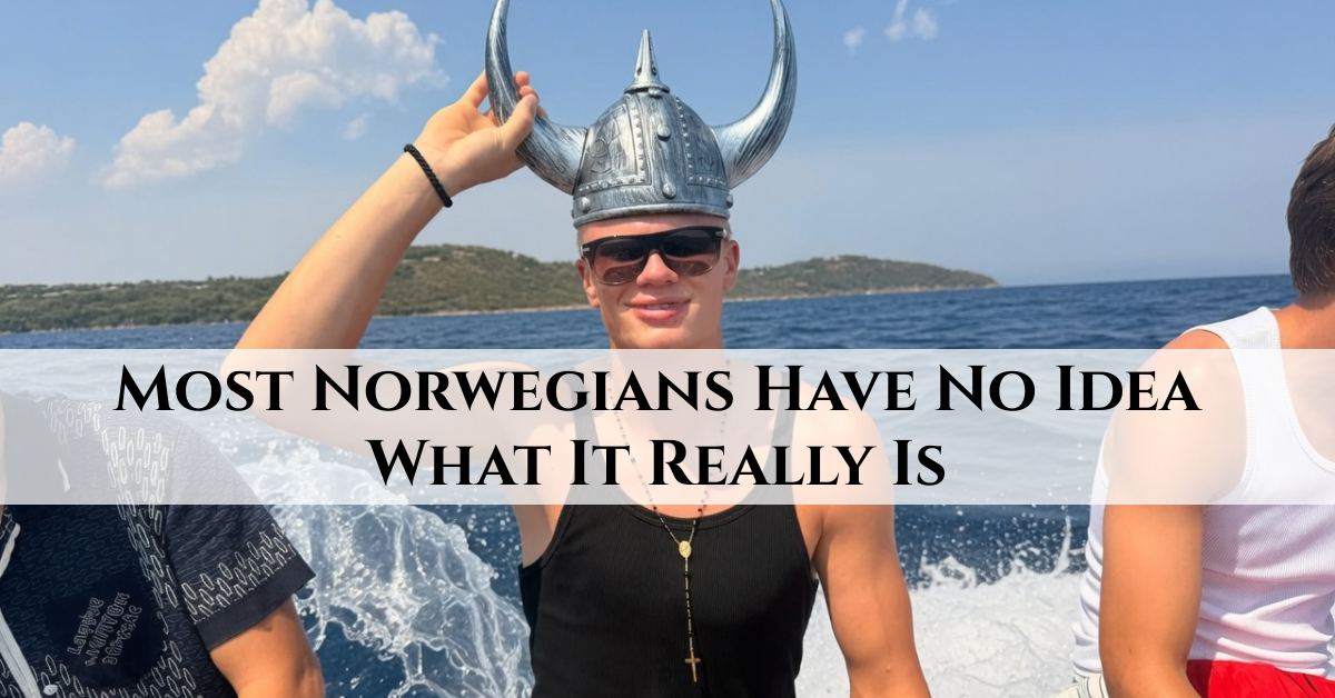 Haaland Wears a Christian Necklace – Most Norwegians Have No Idea What It Really Is