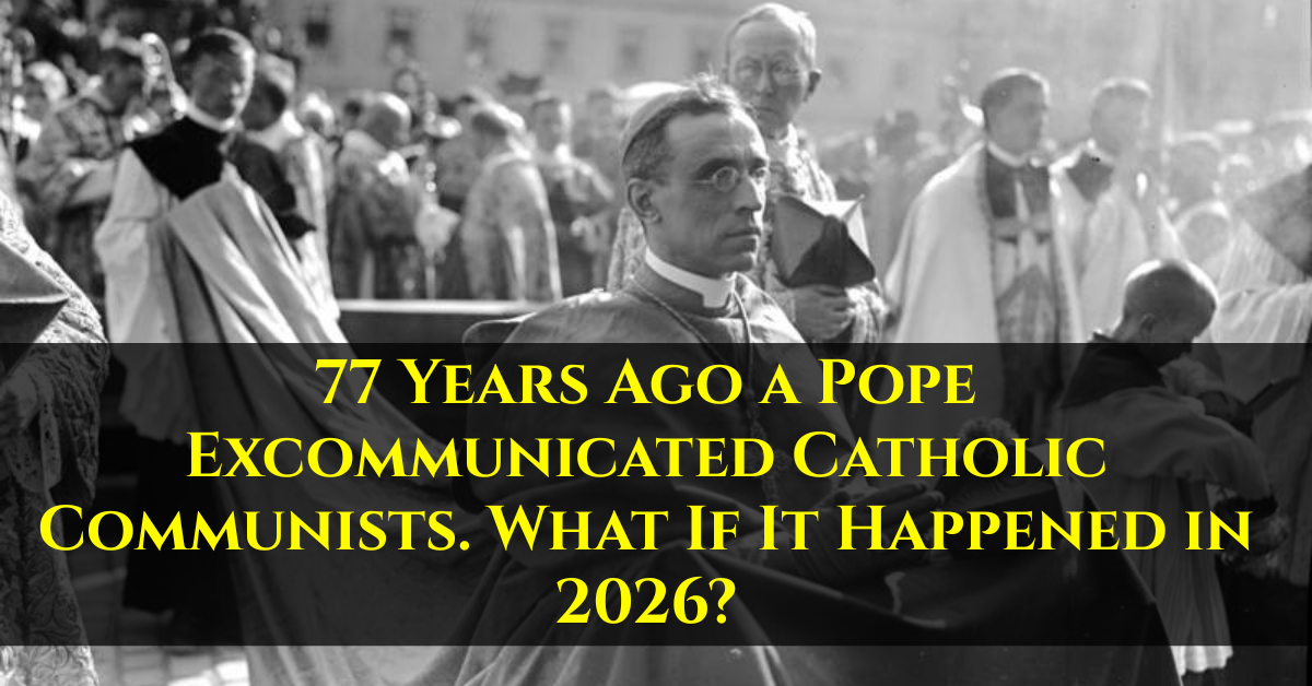 77 Years Ago a Pope Excommunicated Catholic Communists. What If It Happened in 2026?