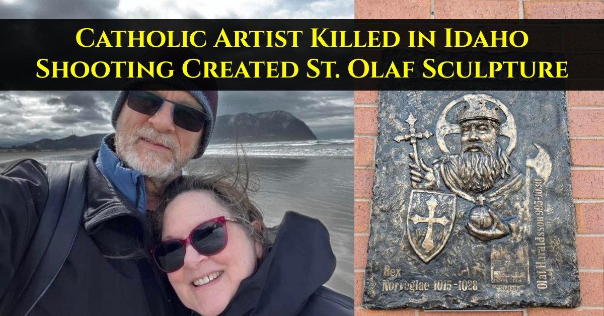 Catholic Artist Killed in Idaho Shooting Created St. Olaf Sculpture