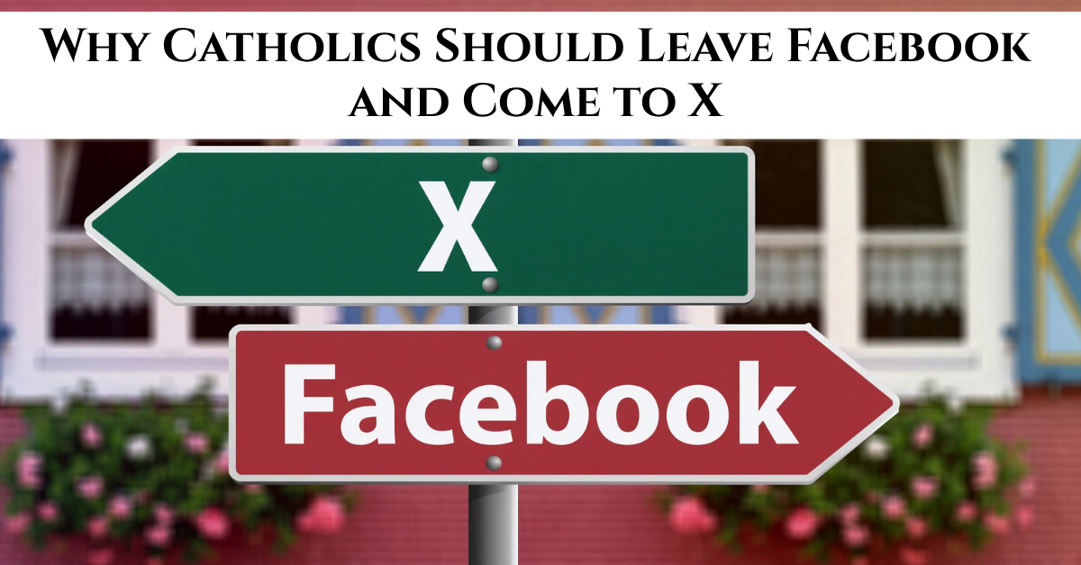 Facebook Is Catechizing You in Fear. X Doesn’t Have To.