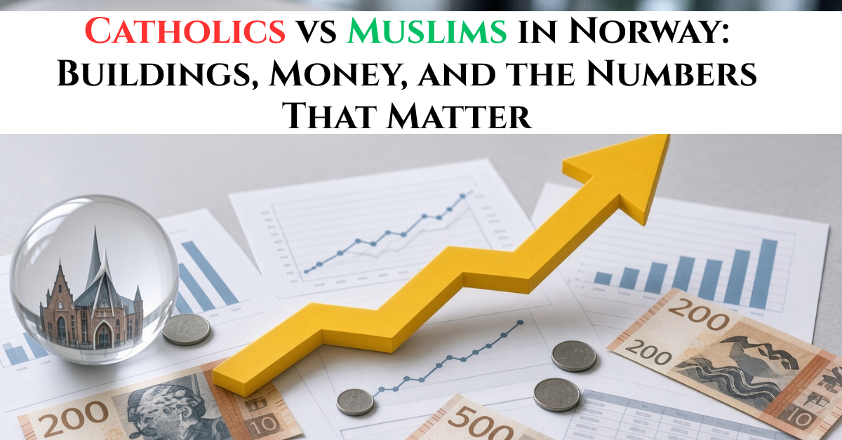 Catholics vs Muslims in Norway: Buildings, Money, and the Numbers That Matter